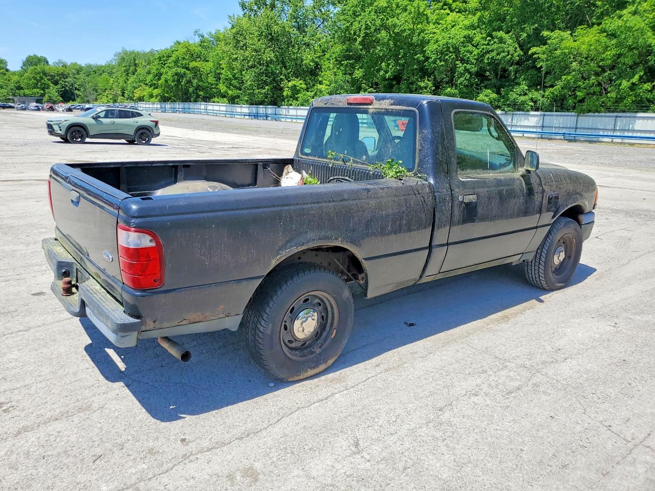 2004 Ford Ranger Black vin: 1FTYR10D14PA29943