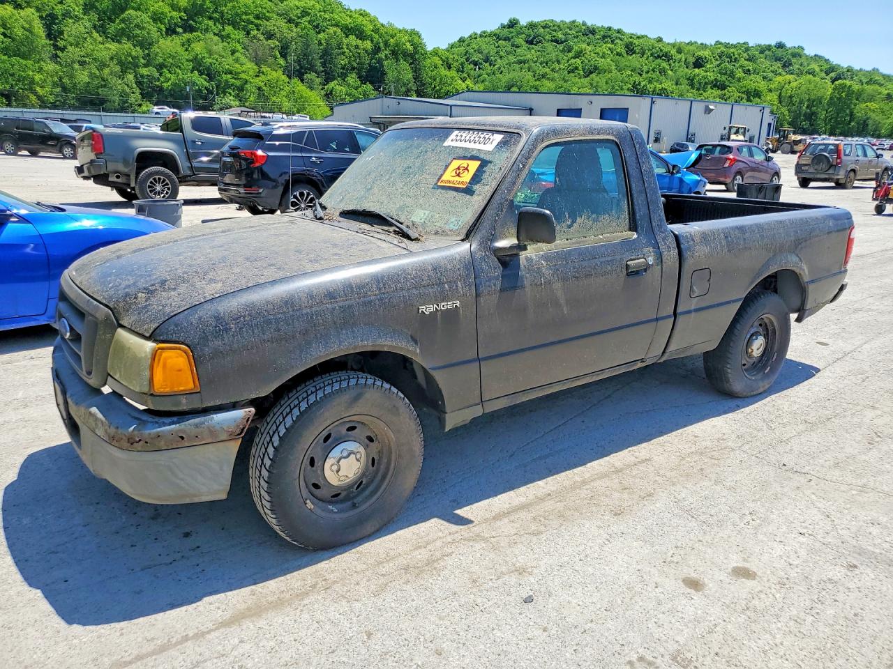 2004 Ford Ranger Черный vin: 1FTYR10D14PA29943