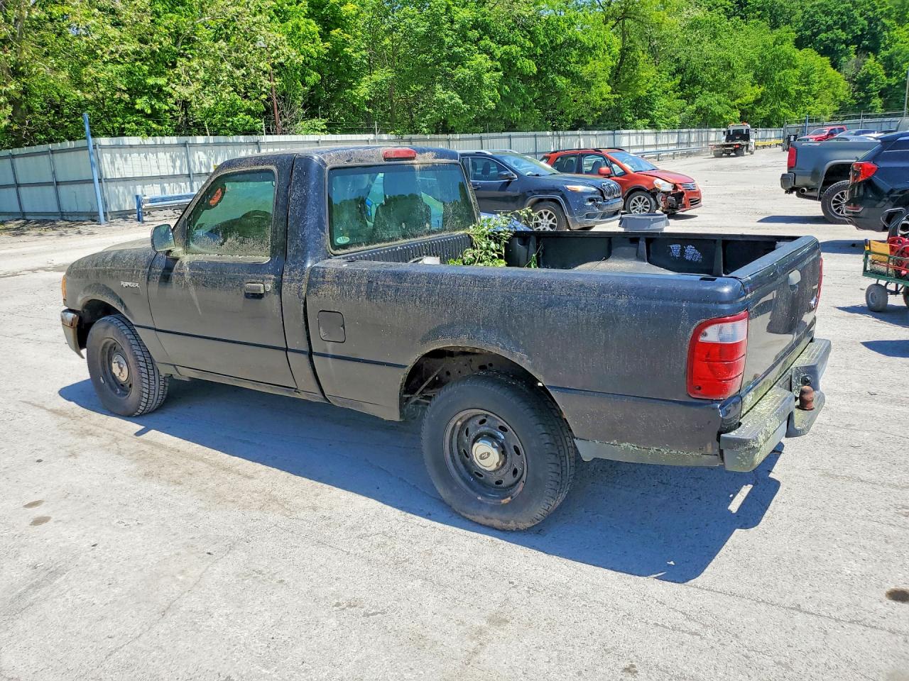 2004 Ford Ranger Black vin: 1FTYR10D14PA29943