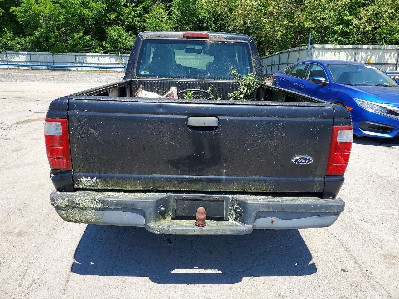 2004 Ford Ranger Black vin: 1FTYR10D14PA29943