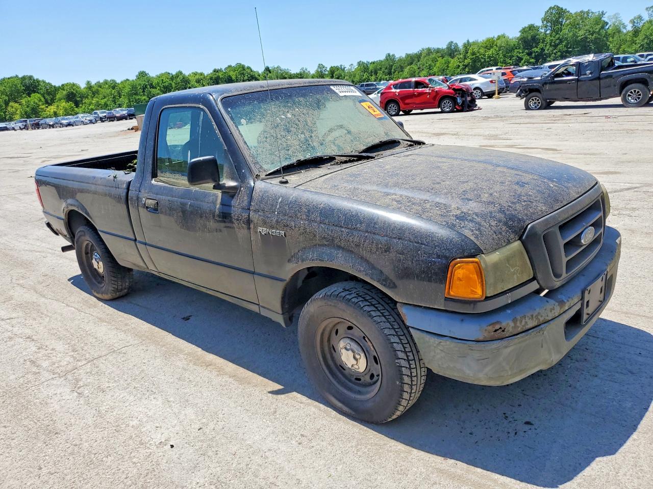 2004 Ford Ranger Black vin: 1FTYR10D14PA29943