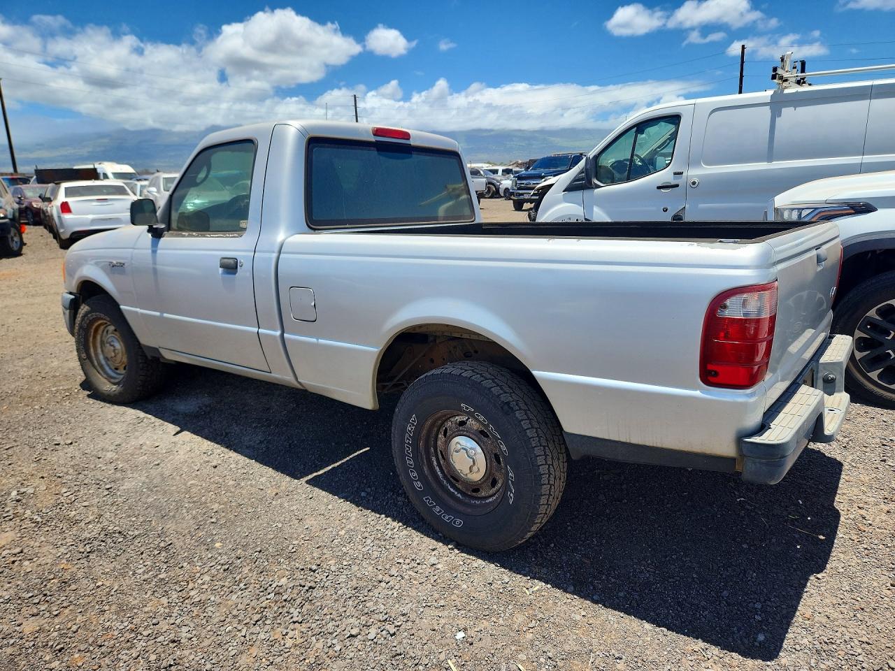 2004 Ford Ranger Silver vin: 1FTYR10D14PA62814