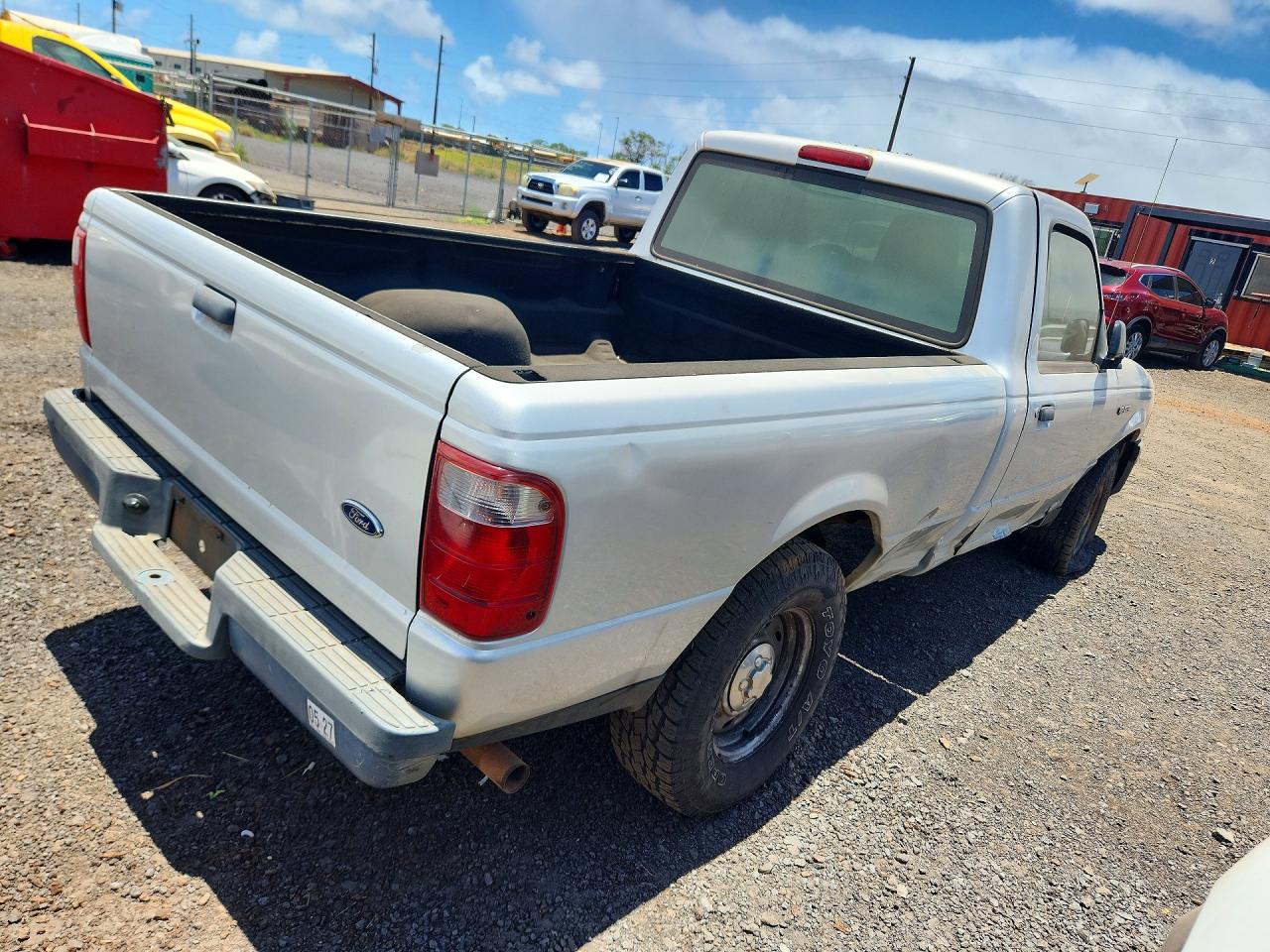 2004 Ford Ranger Silver vin: 1FTYR10D14PA62814