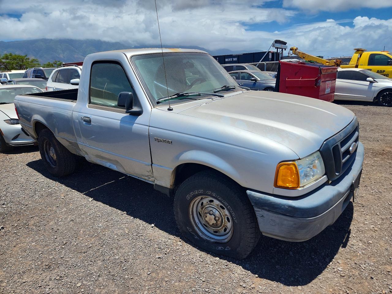 2004 Ford Ranger Silver vin: 1FTYR10D14PA62814