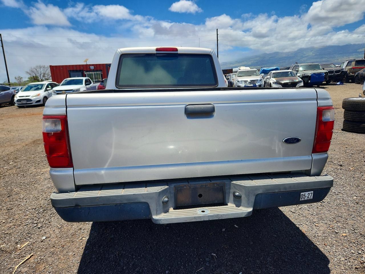 2004 Ford Ranger Silver vin: 1FTYR10D14PA62814