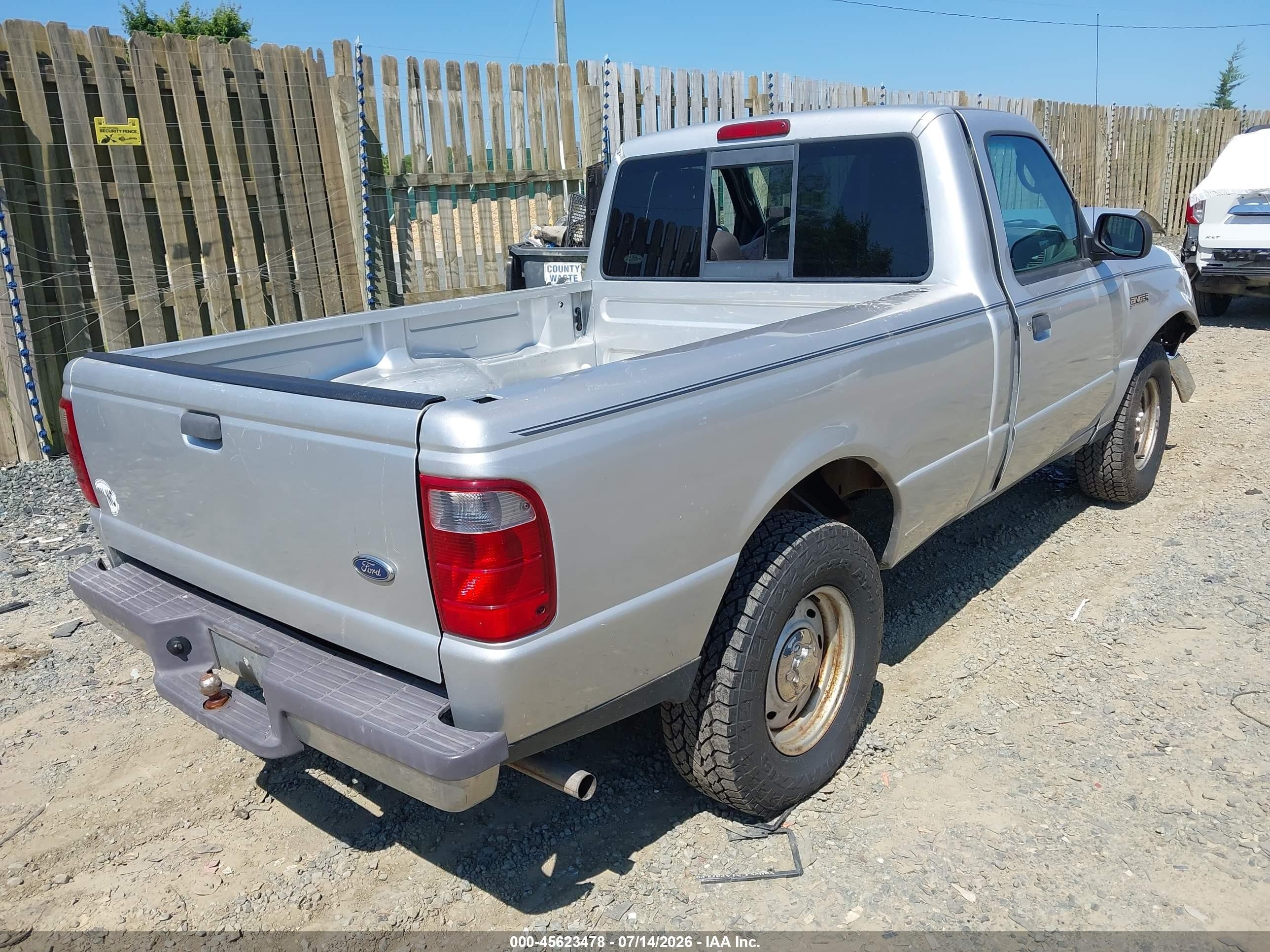 2005 Ford Ranger Xl/xls/xlt Silver vin: 1FTYR10D15PA60790
