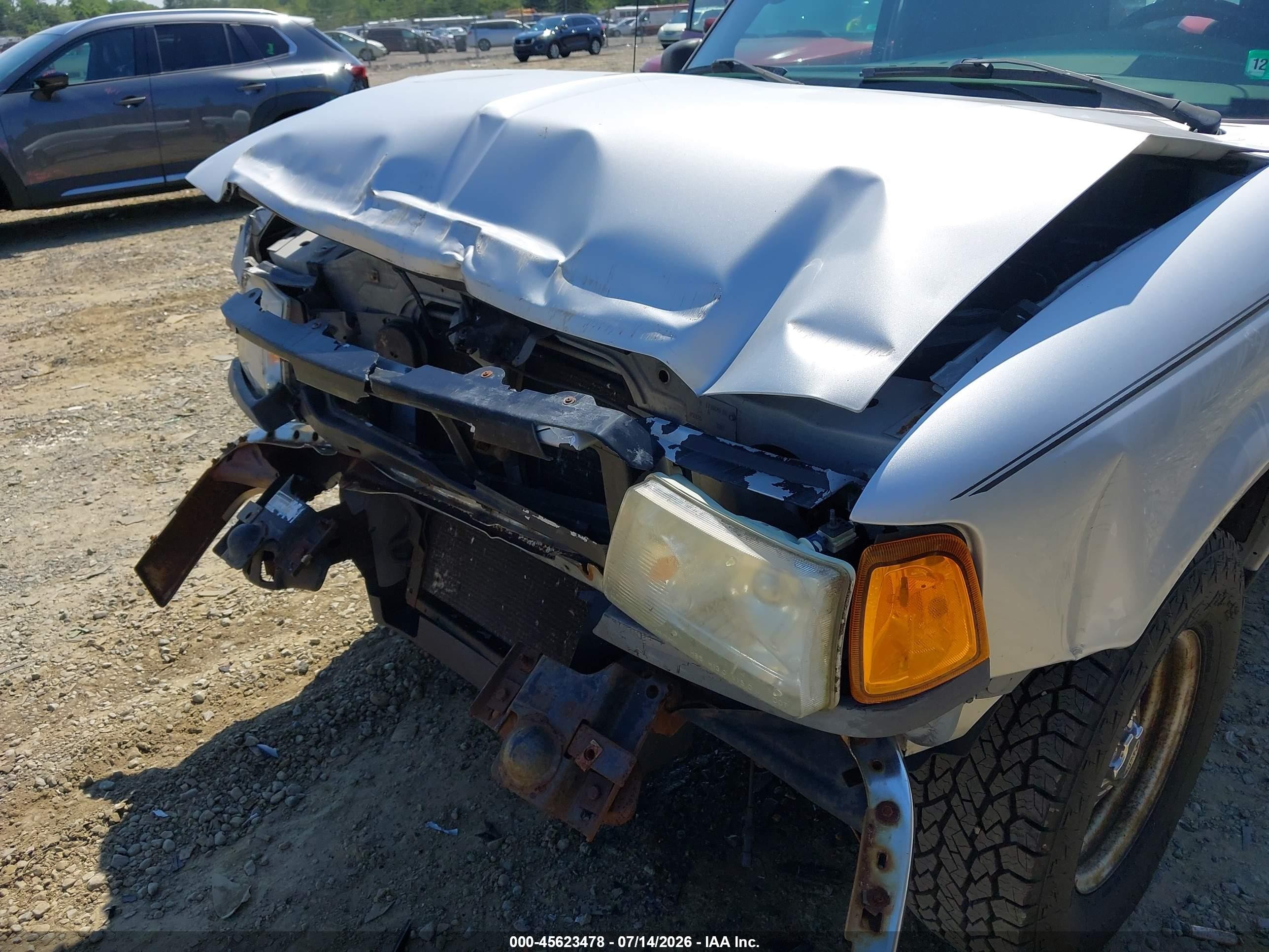 2005 Ford Ranger Xl/xls/xlt Silver vin: 1FTYR10D15PA60790