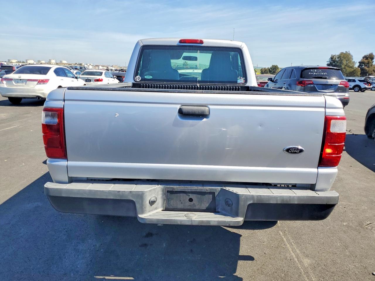 2005 Ford Ranger Silver vin: 1FTYR10D15PB02715