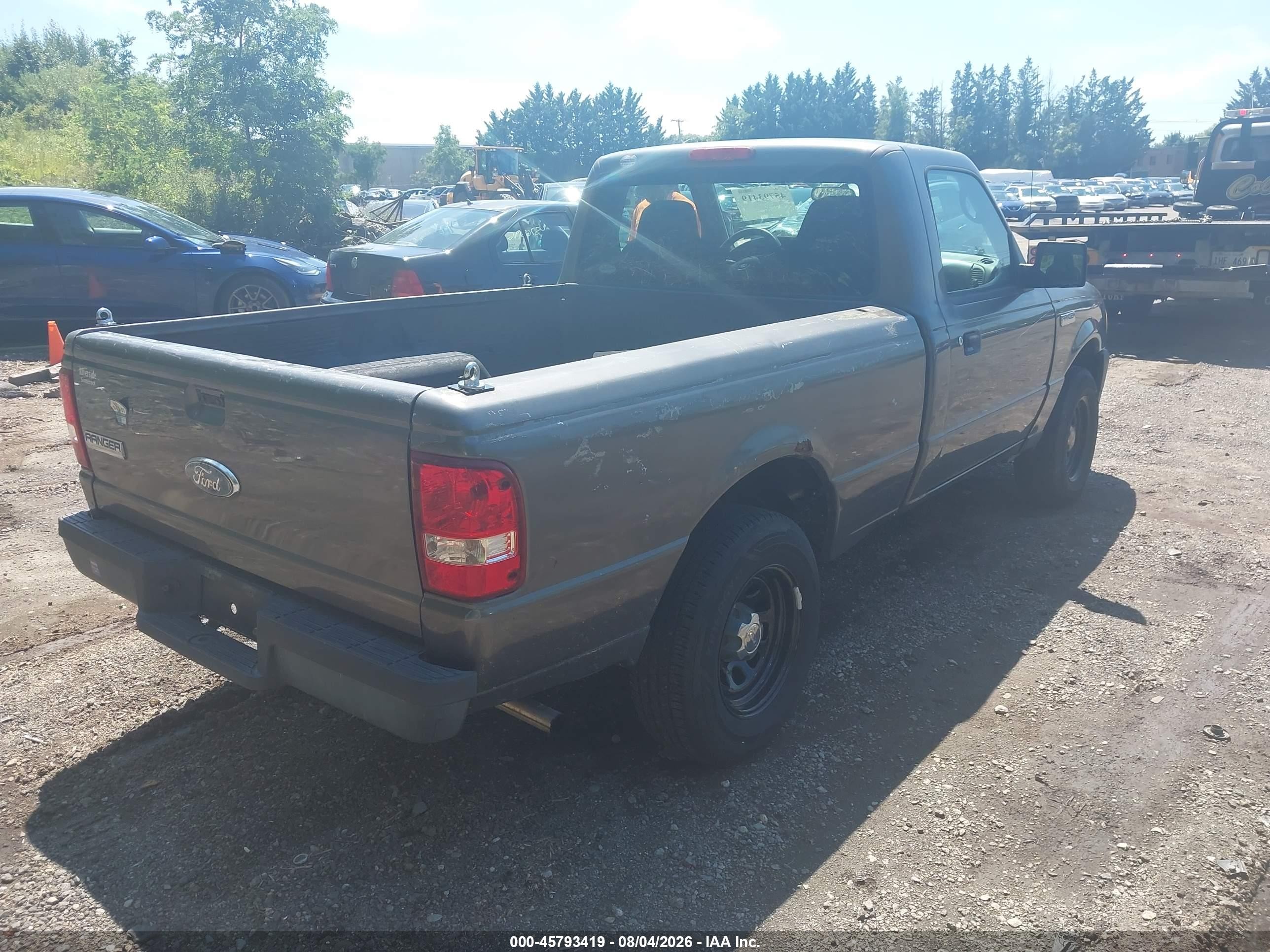 2007 Ford Ranger Stx/xl/xlt Бежевый vin: 1FTYR10D17PA48853