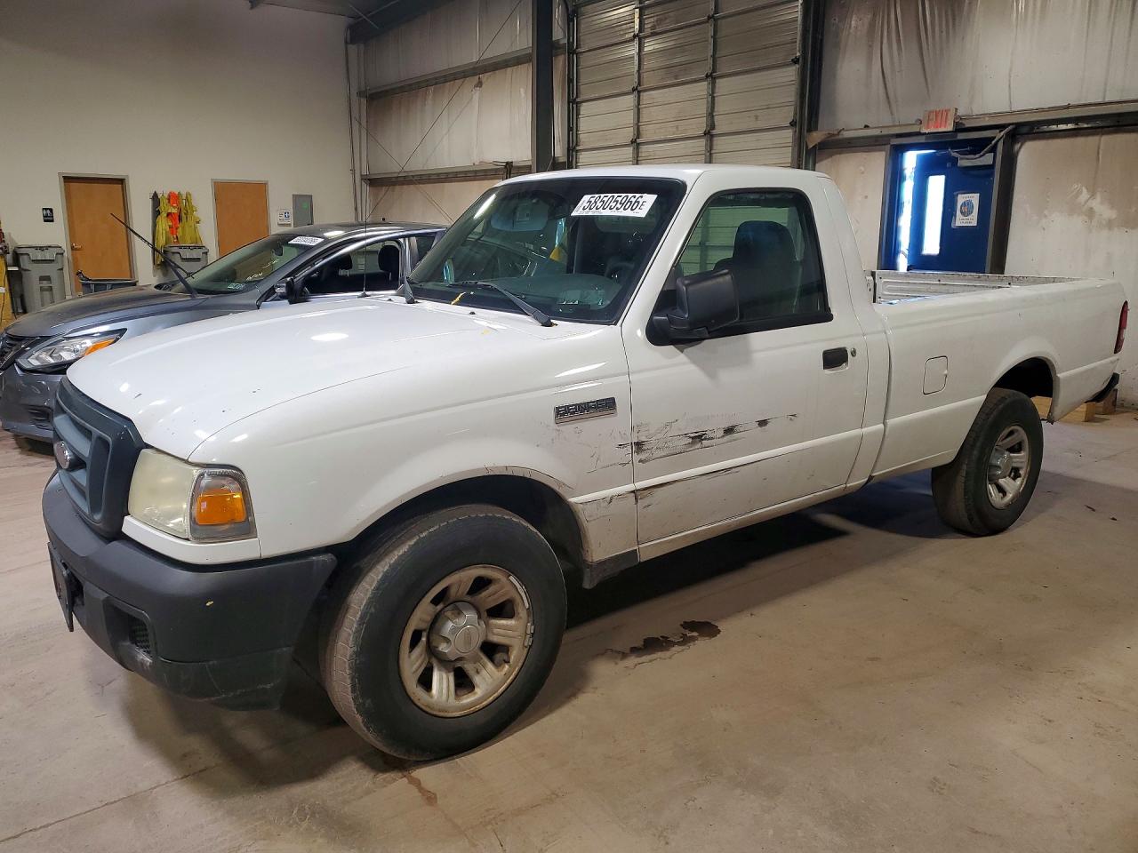 2007 Ford Ranger Белый vin: 1FTYR10D17PA58010