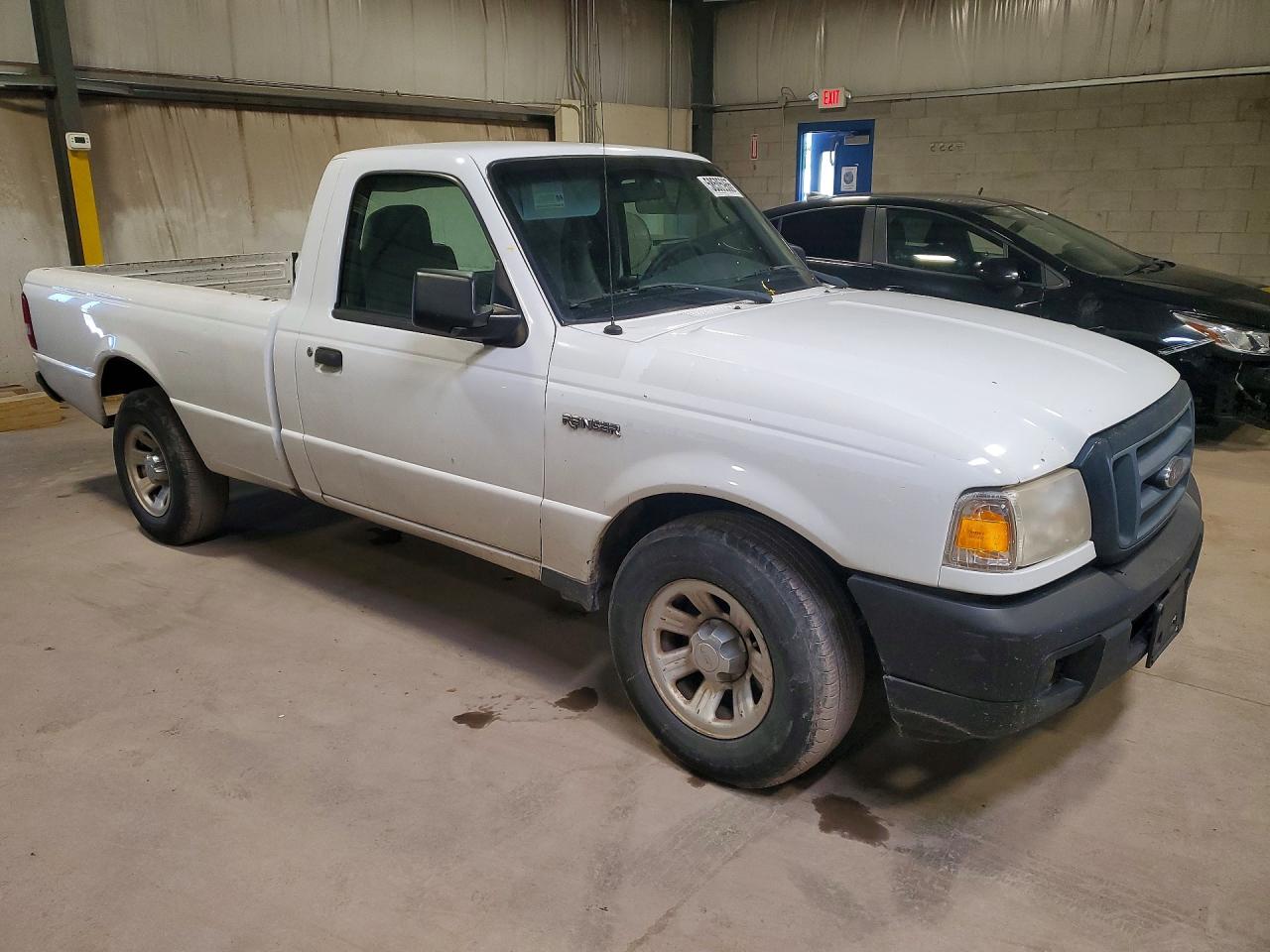 2007 Ford Ranger White vin: 1FTYR10D17PA58010