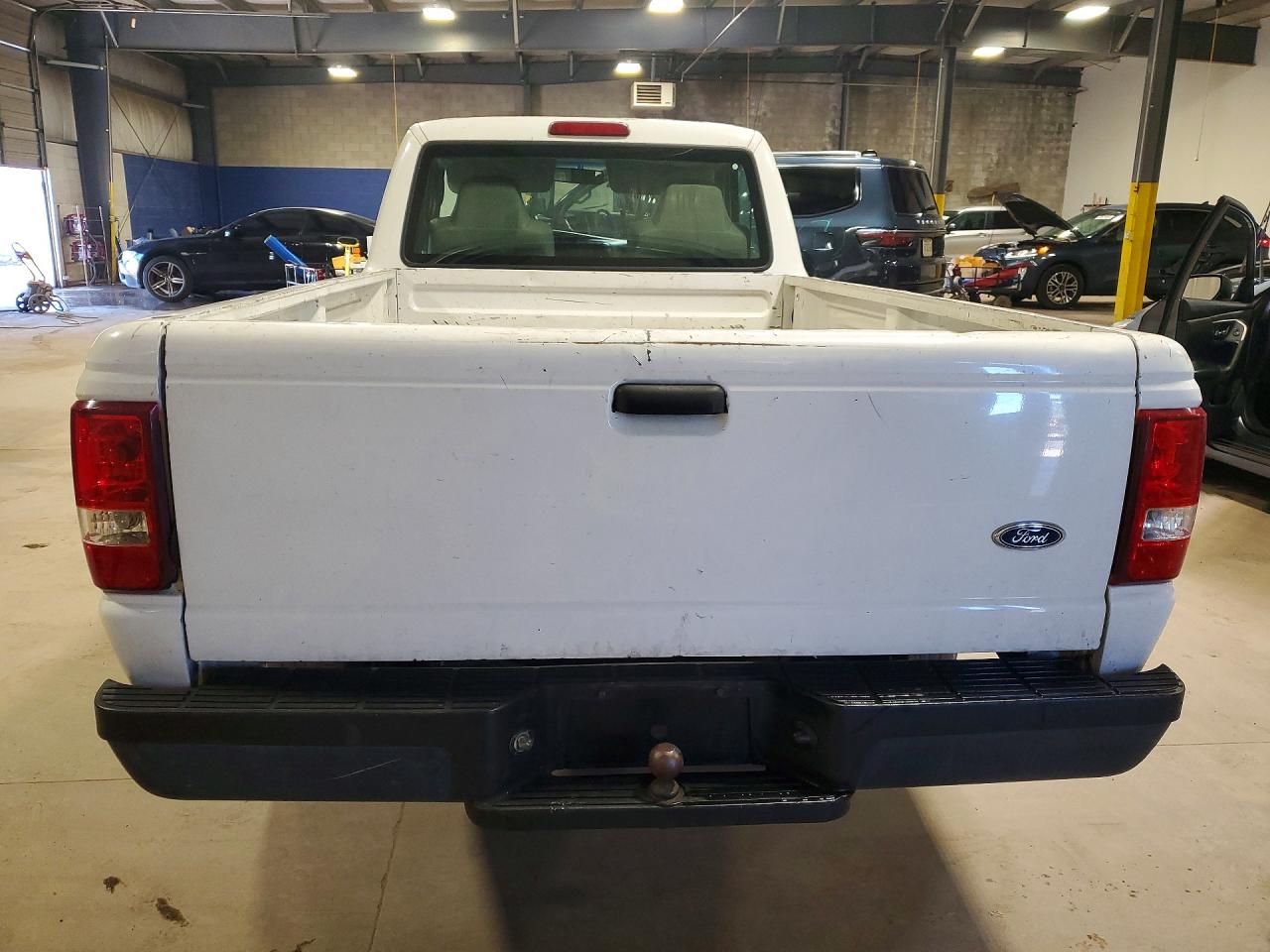 2007 Ford Ranger White vin: 1FTYR10D17PA58010
