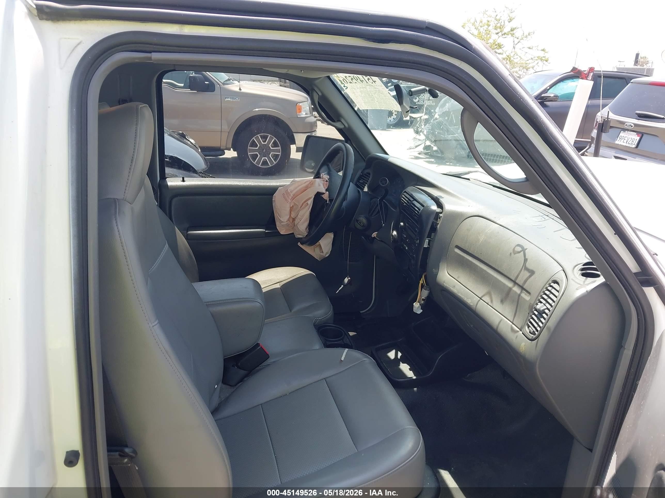 2008 Ford Ranger Xl/xlt White vin: 1FTYR10D18PA81546