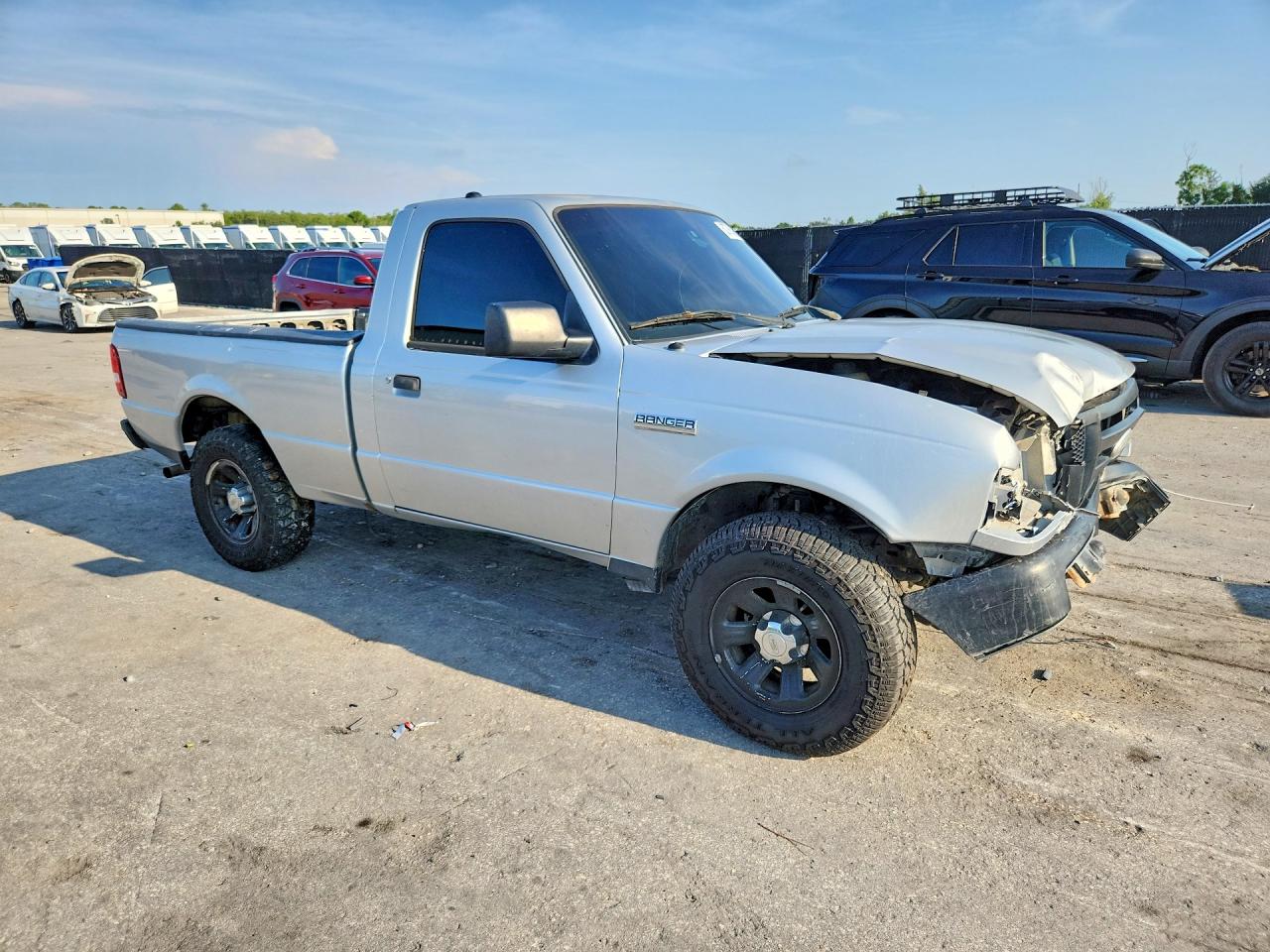 2008 Ford Ranger Серебряный vin: 1FTYR10D18PB13430
