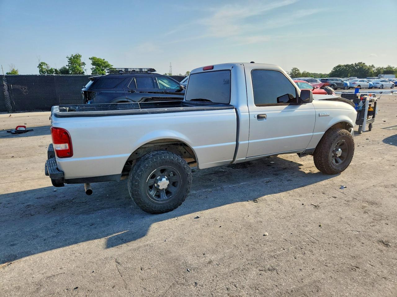 2008 Ford Ranger Серебряный vin: 1FTYR10D18PB13430