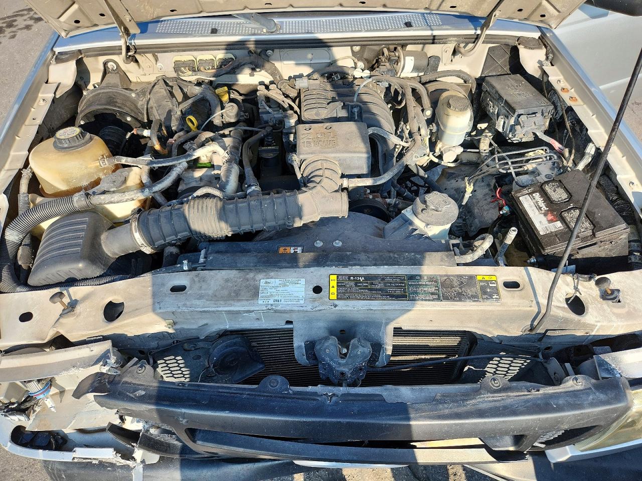 2008 Ford Ranger Серебряный vin: 1FTYR10D18PB13430