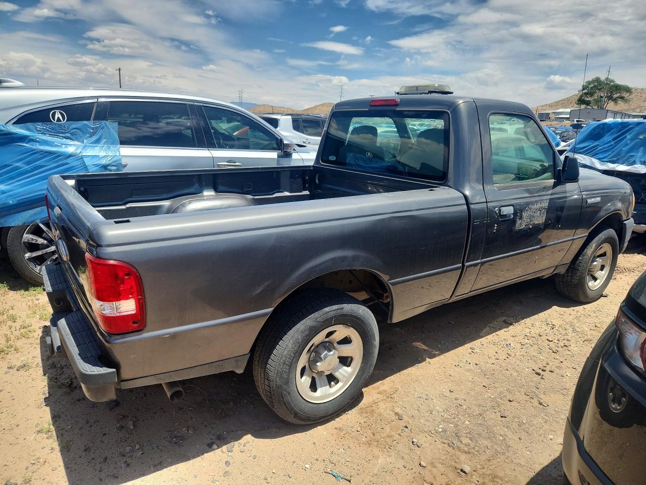 2009 Ford Ranger Gray vin: 1FTYR10D19PA05469