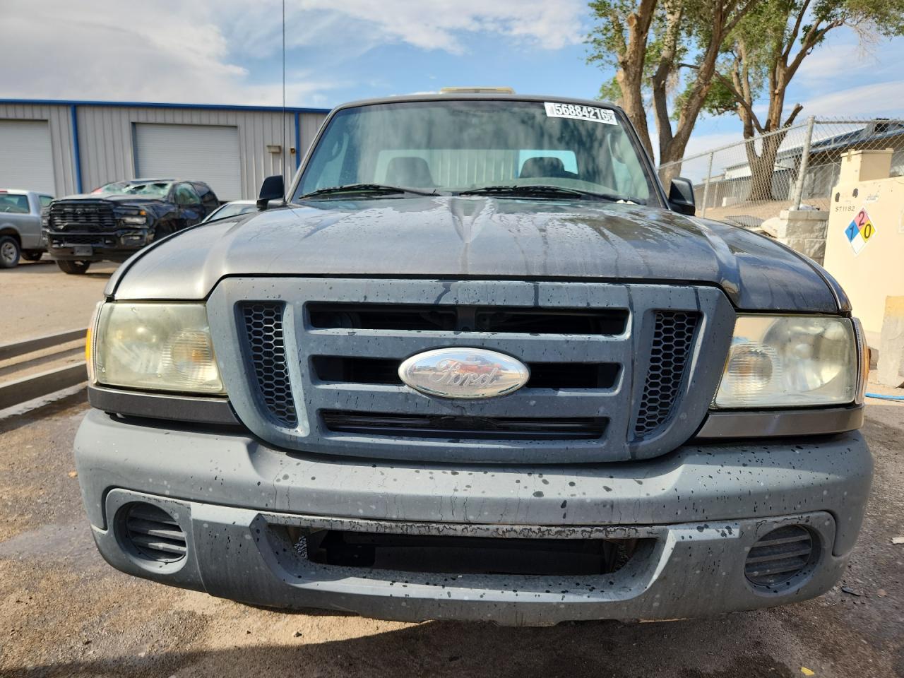 2009 Ford Ranger Gray vin: 1FTYR10D19PA05469 Damage: Left Head Lamp, Faded, Repair Required