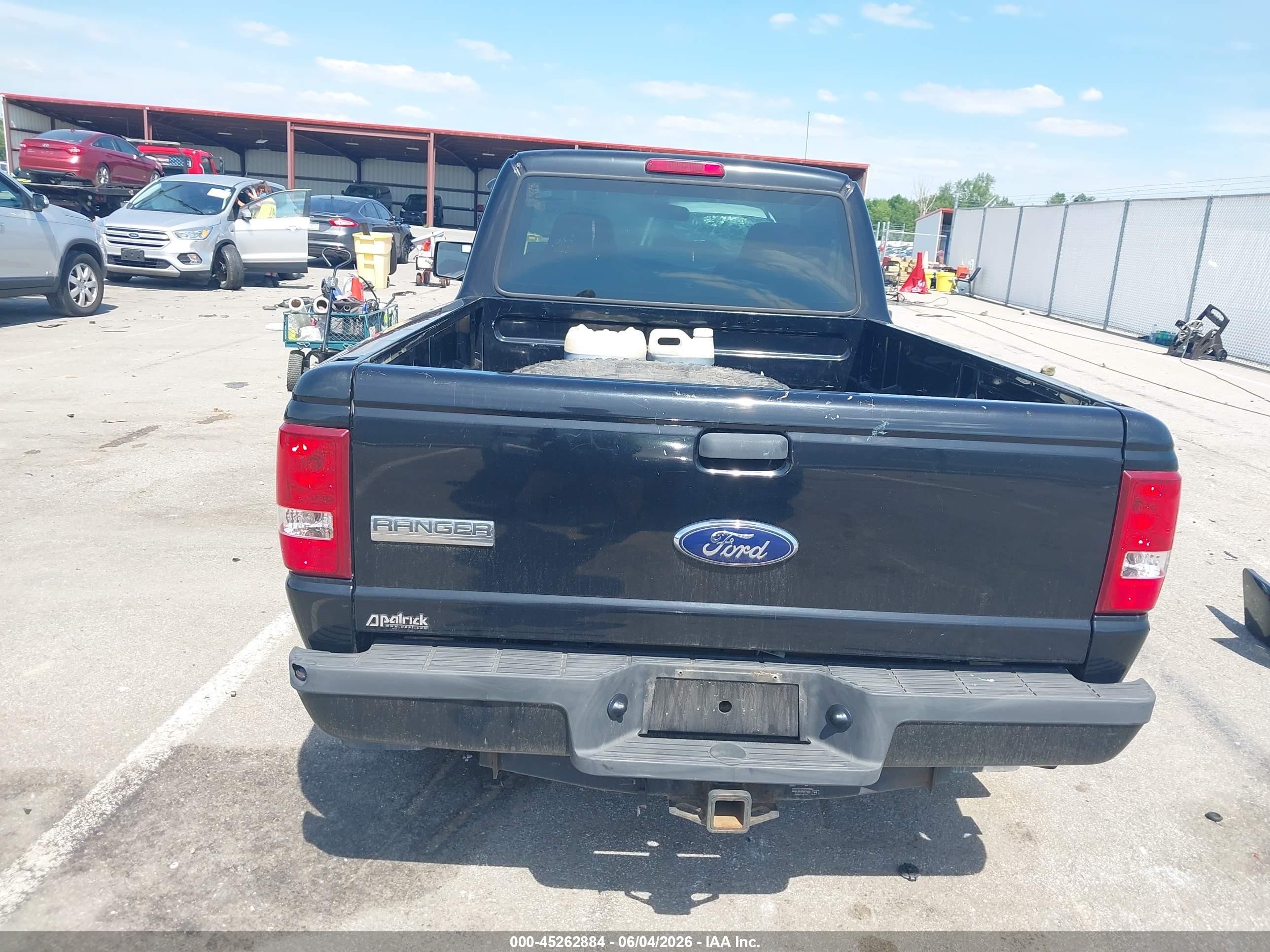 2009 Ford Ranger Sport/xl/xlt Черный vin: 1FTYR10D19PA06623