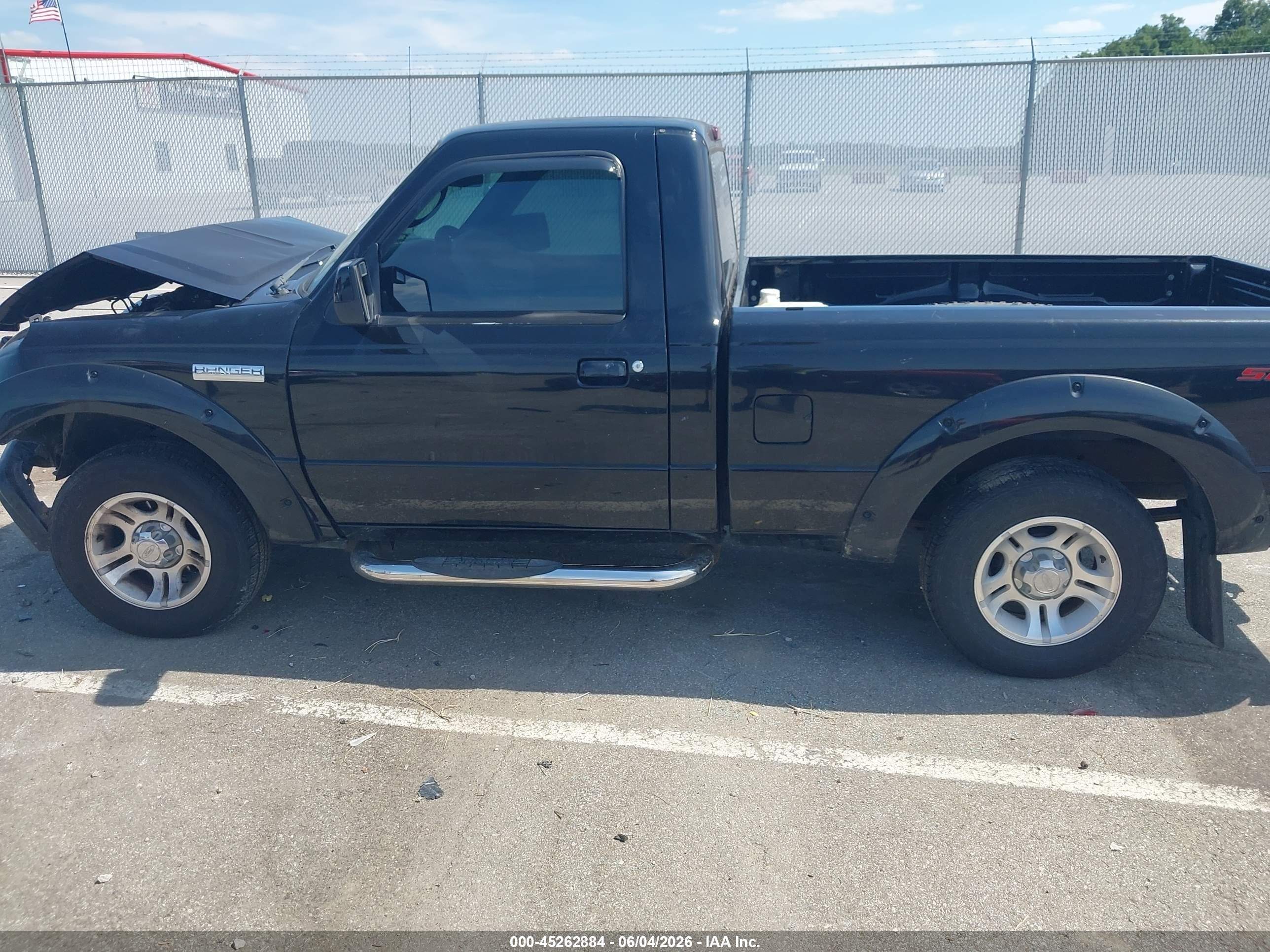 2009 Ford Ranger Sport/xl/xlt Черный vin: 1FTYR10D19PA06623