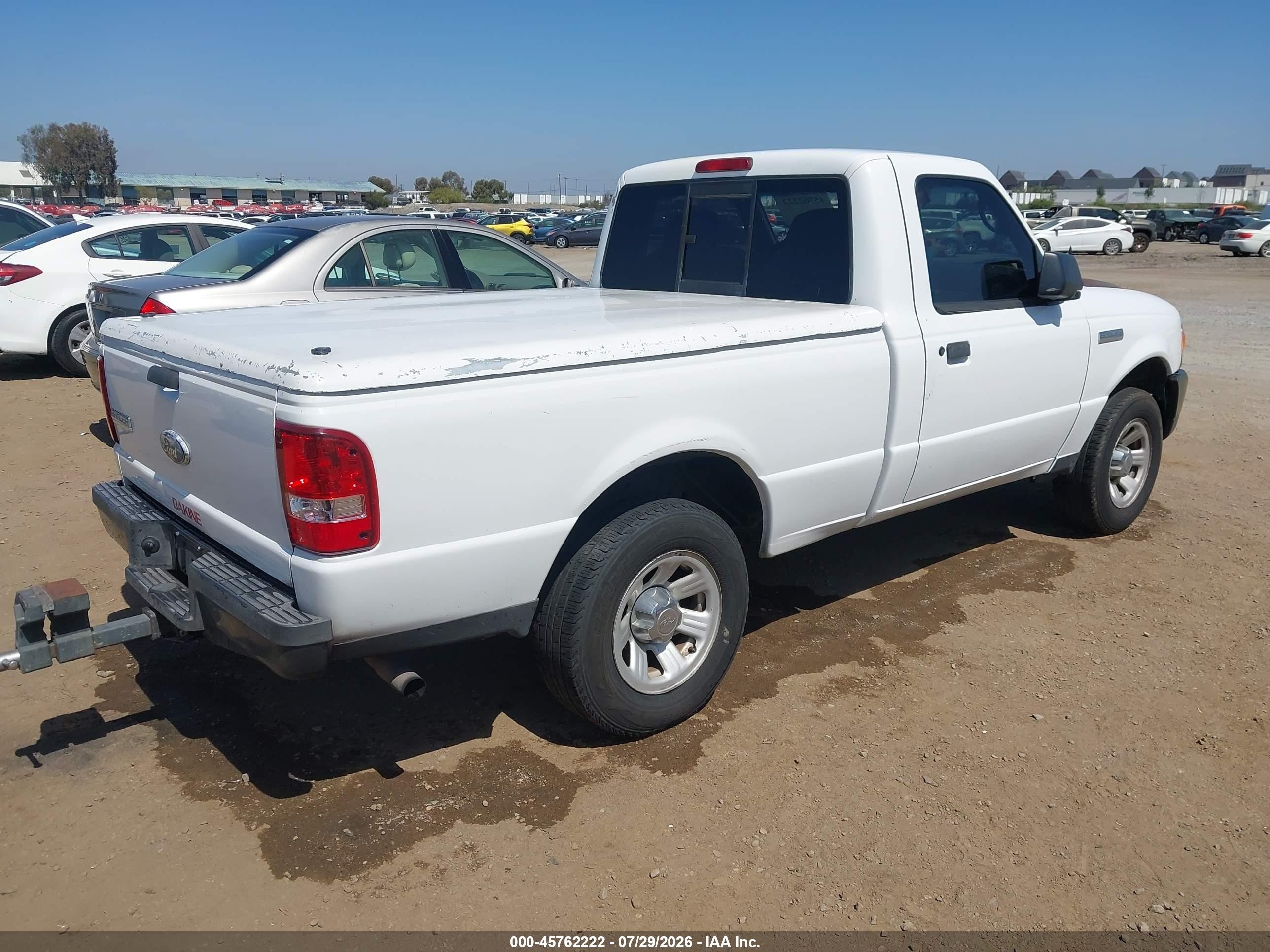 2009 Ford Ranger Sport/xl/xlt White vin: 1FTYR10D19PA08713
