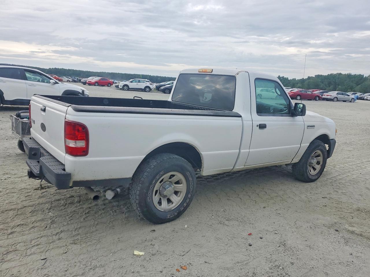 2009 Ford Ranger White vin: 1FTYR10D19PA19789