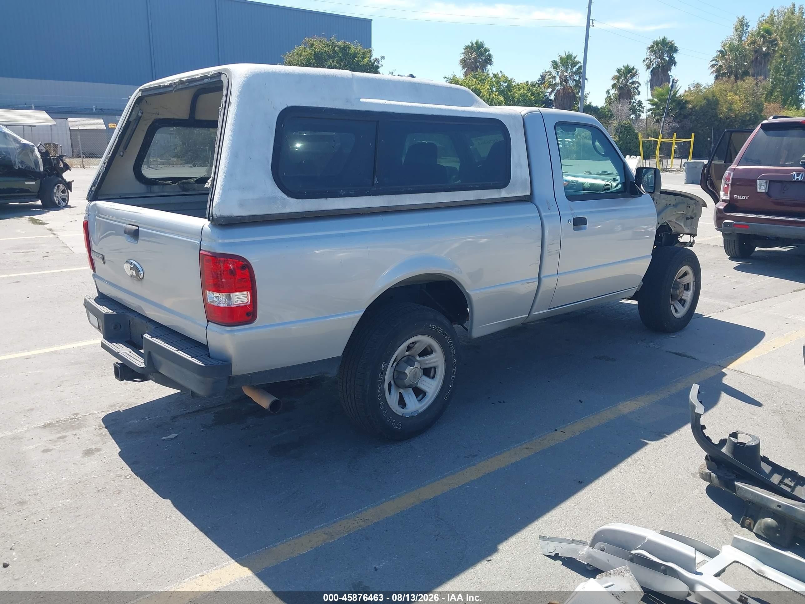 2009 Ford Ranger Sport/xl/xlt Серебряный vin: 1FTYR10D19PA20067