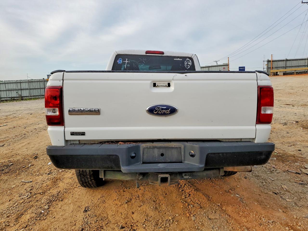 2009 Ford Ranger White vin: 1FTYR10D19PA47088