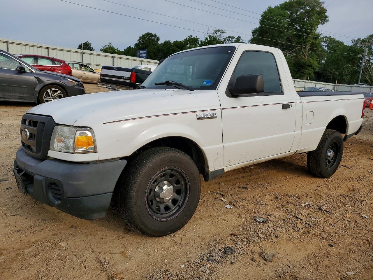 2009 Ford Ranger White vin: 1FTYR10D19PA47088