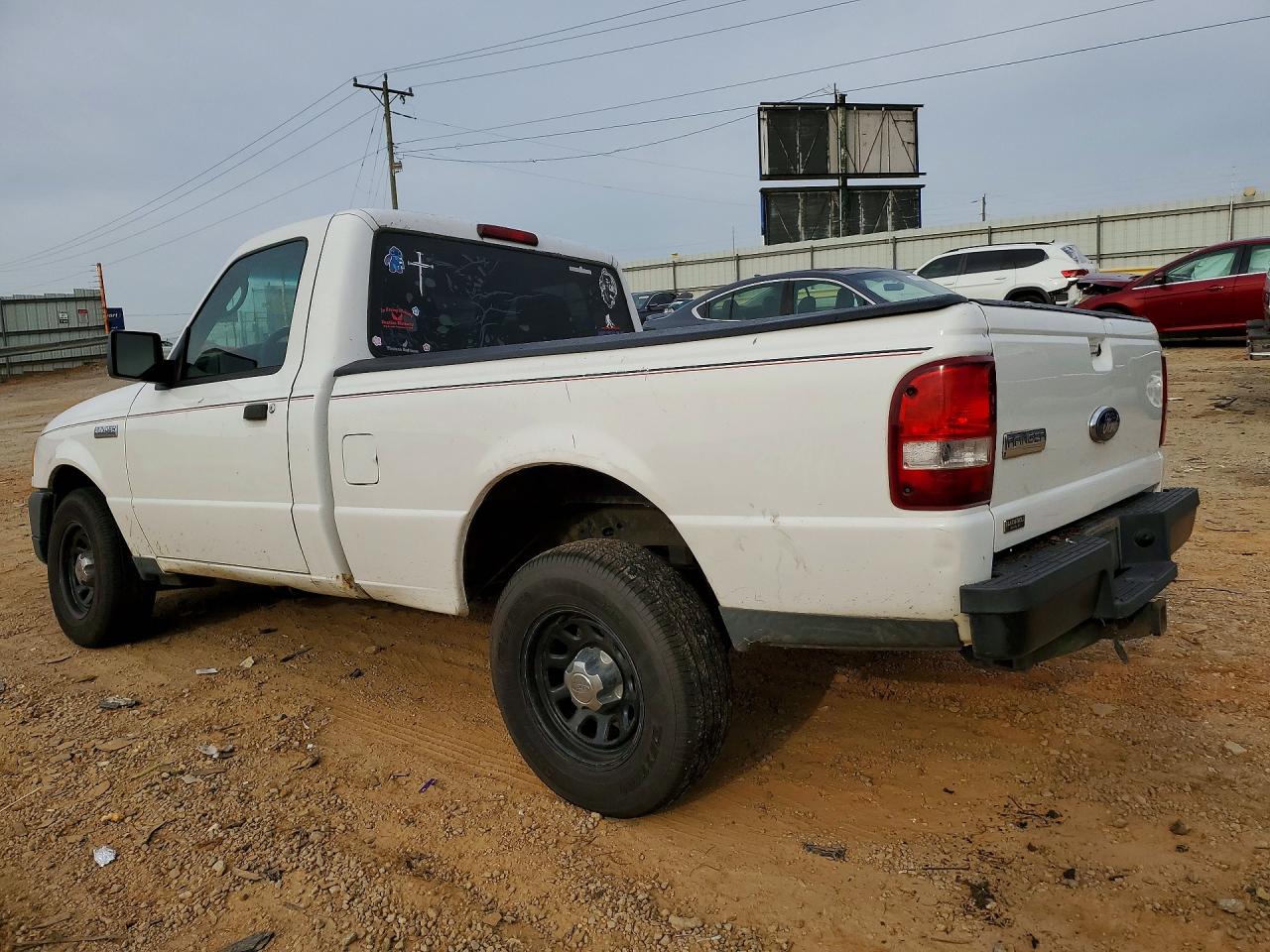 2009 Ford Ranger White vin: 1FTYR10D19PA47088