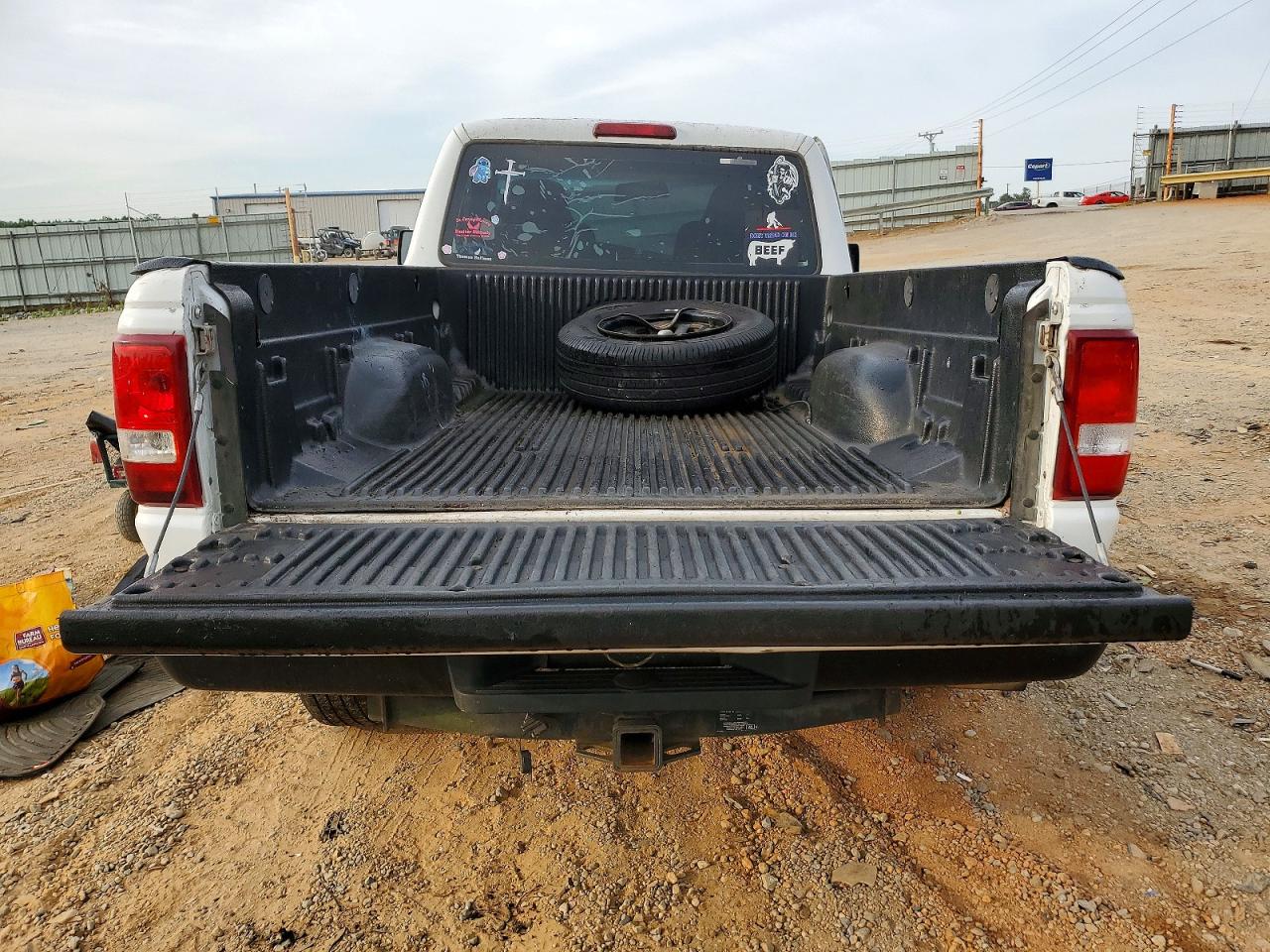 2009 Ford Ranger White vin: 1FTYR10D19PA47088