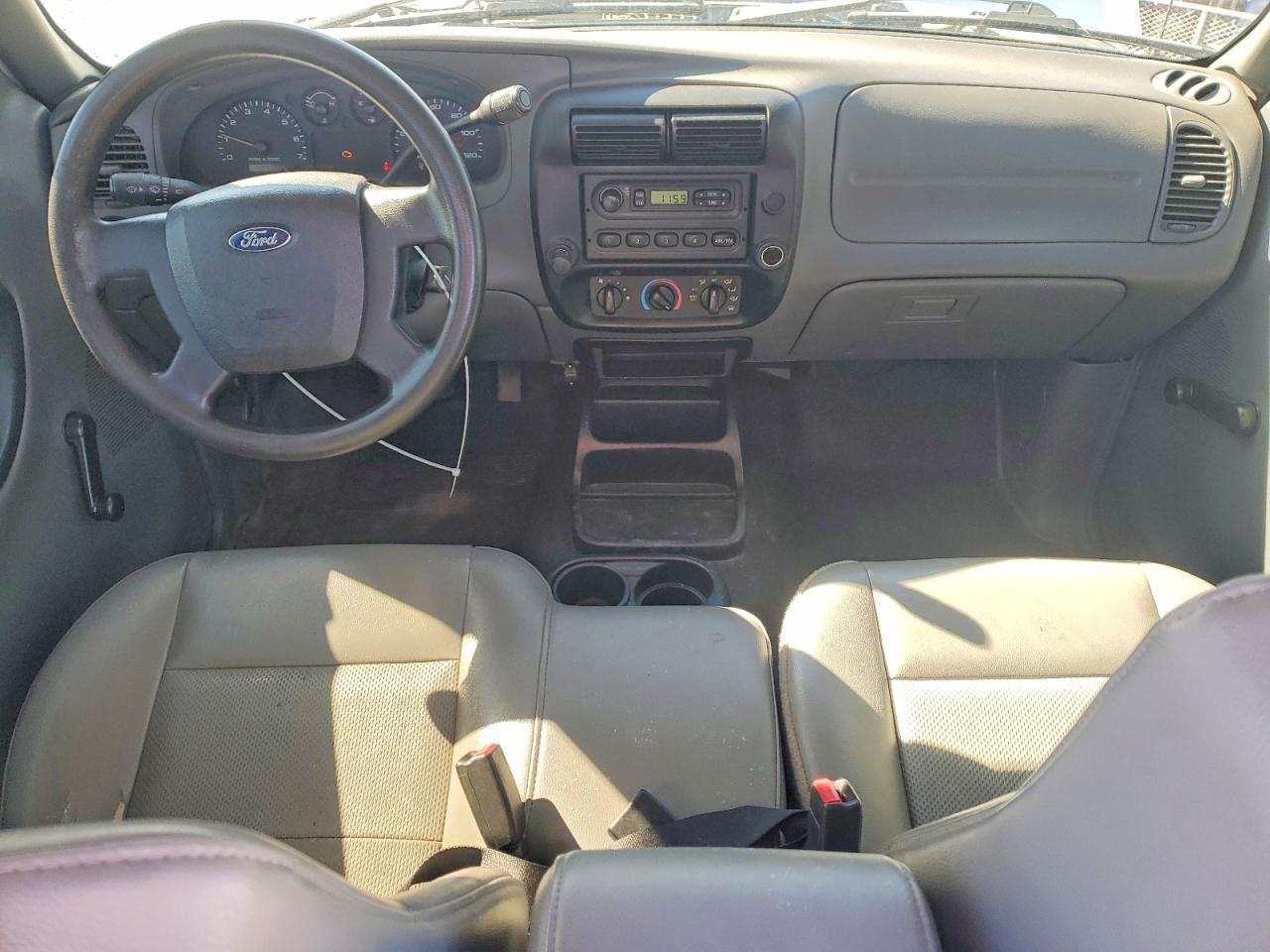 2009 Ford Ranger White vin: 1FTYR10D19PA51626