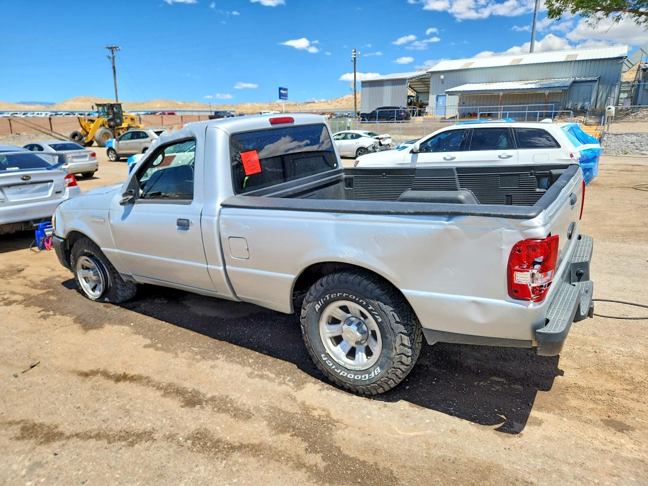 2009 Ford Ranger Silver vin: 1FTYR10D19PA68829