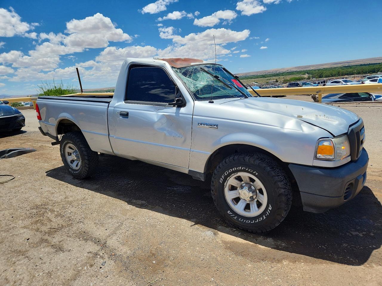 2009 Ford Ranger Silver vin: 1FTYR10D19PA68829