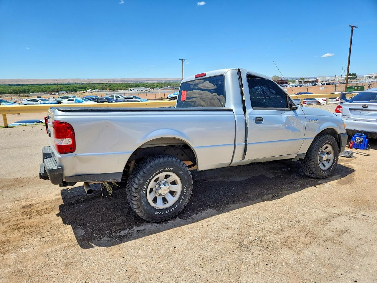 2009 Ford Ranger Silver vin: 1FTYR10D19PA68829