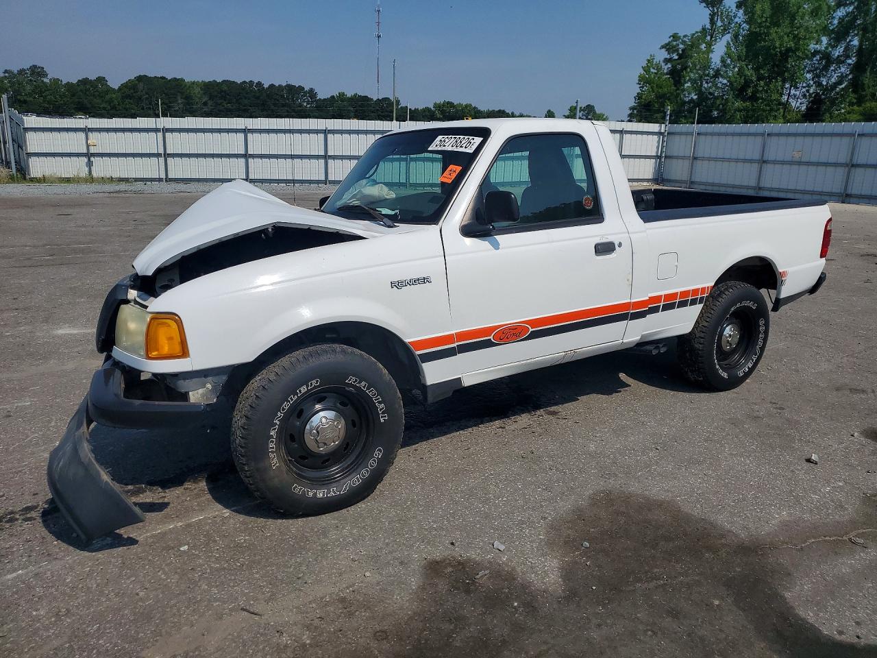 2005 Ford Ranger Белый vin: 1FTYR10D25PA65061
