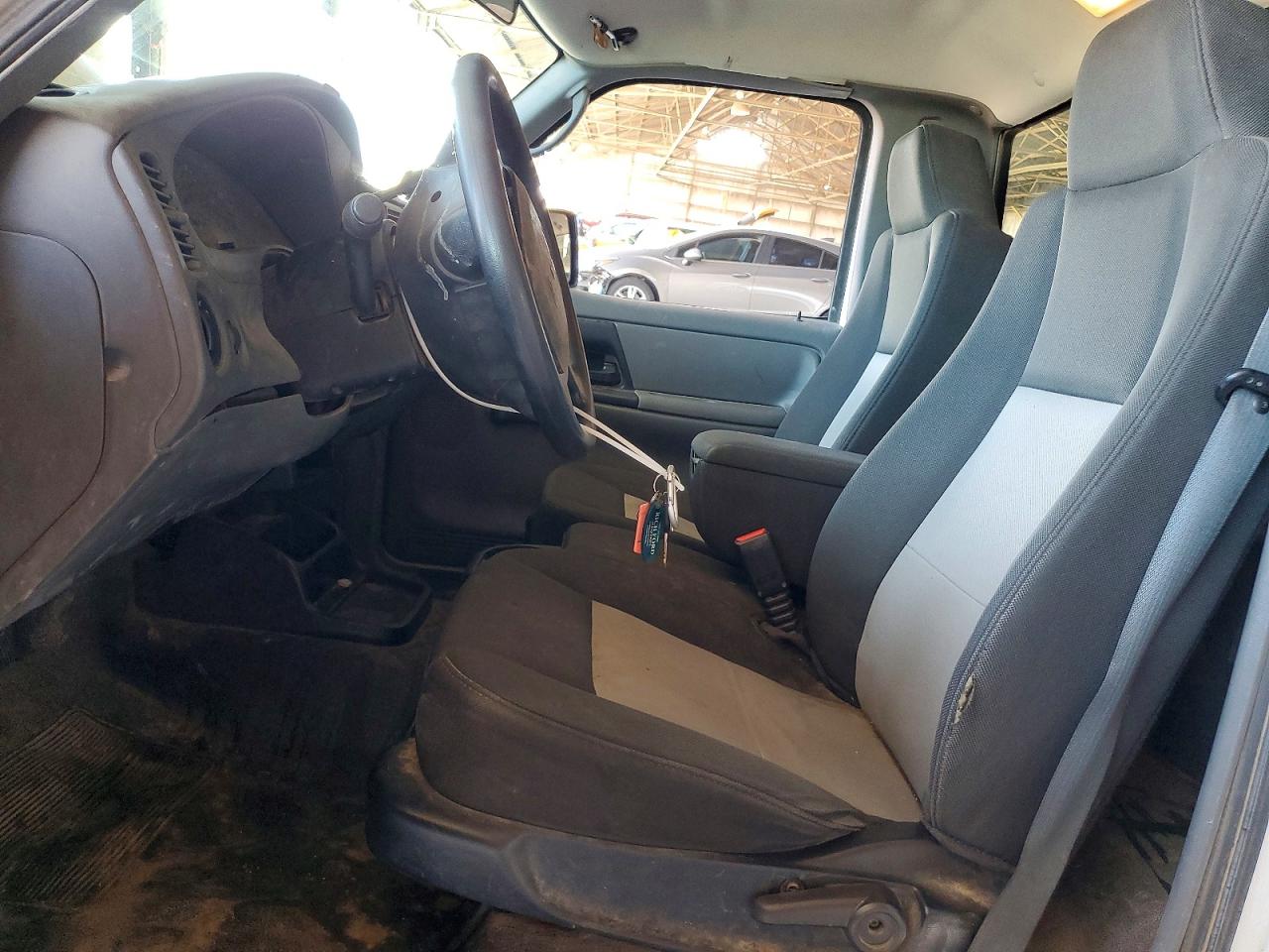 2007 Ford Ranger White vin: 1FTYR10D27PA44116