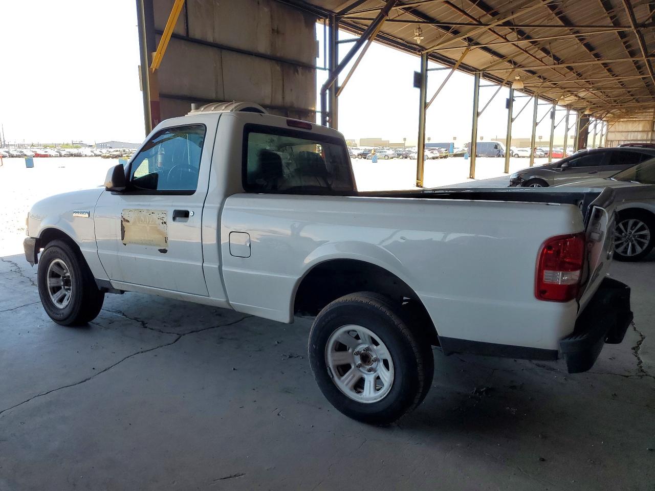 2007 Ford Ranger White vin: 1FTYR10D27PA44116