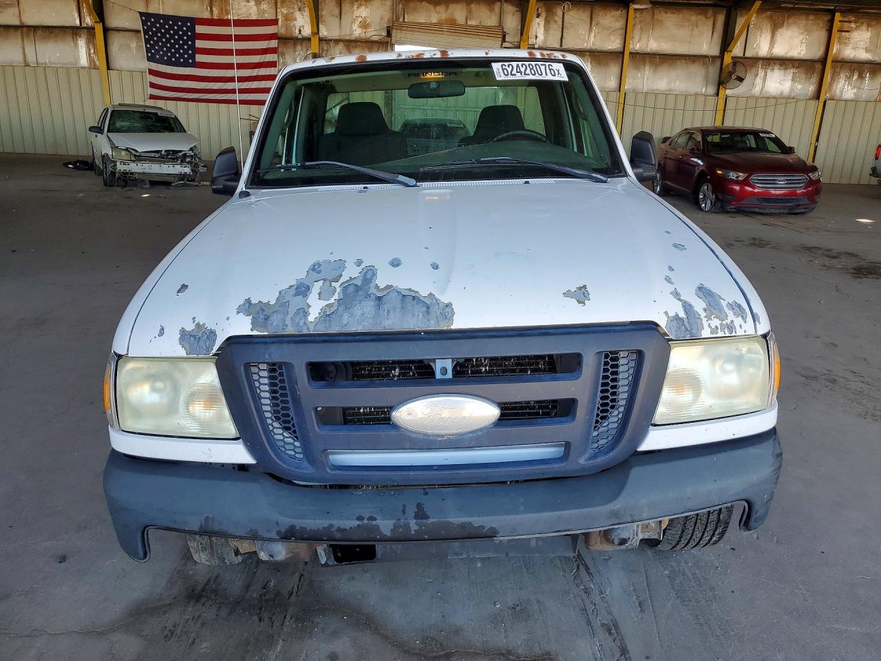2007 Ford Ranger White vin: 1FTYR10D27PA44116
