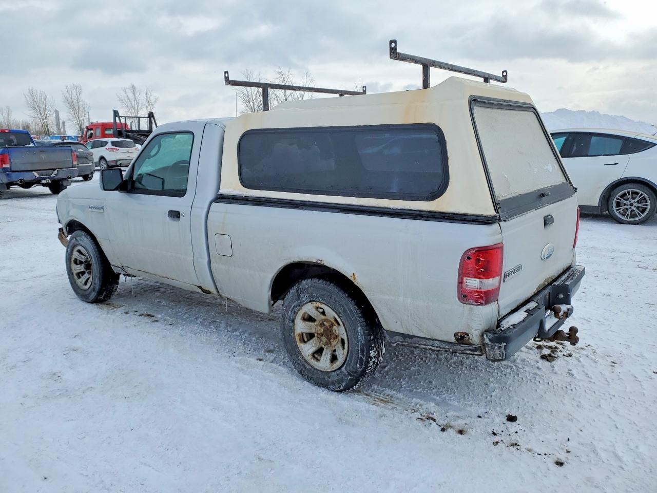 2007 Ford Ranger Серебряный vin: 1FTYR10D27PA96491