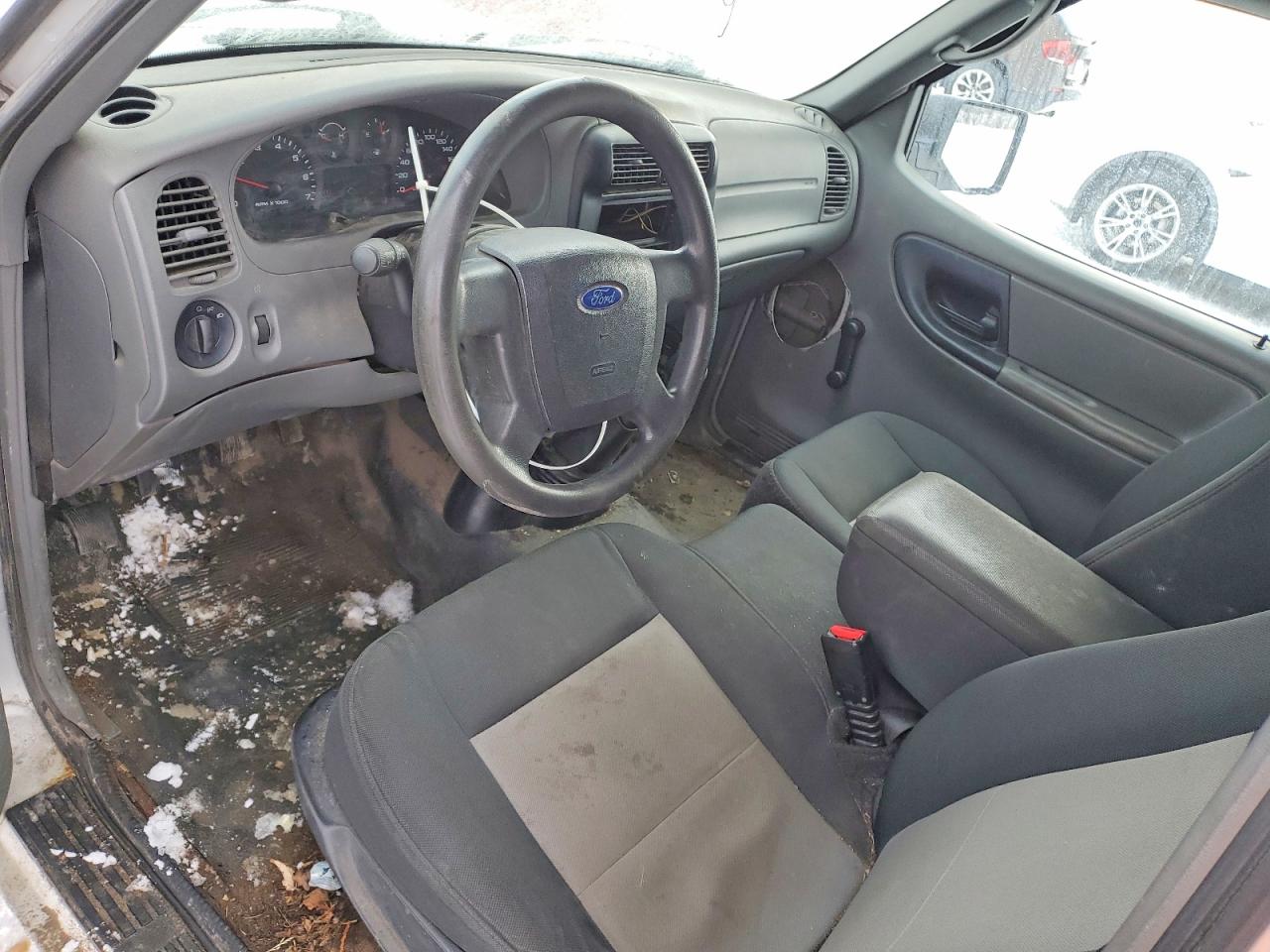 2007 Ford Ranger Серебряный vin: 1FTYR10D27PA96491