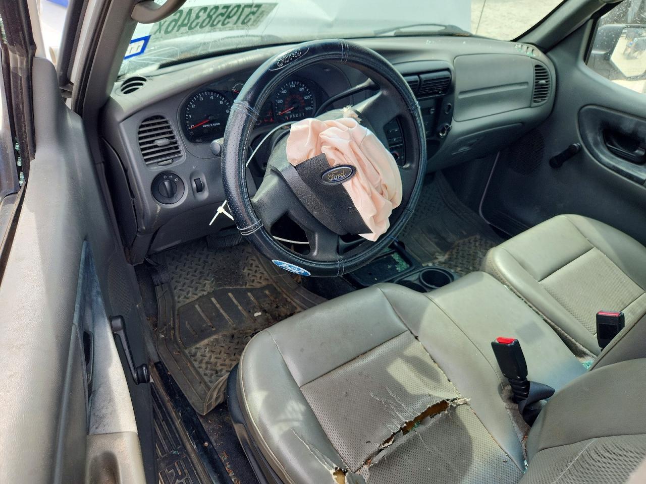 2008 Ford Ranger White vin: 1FTYR10D28PA06810
