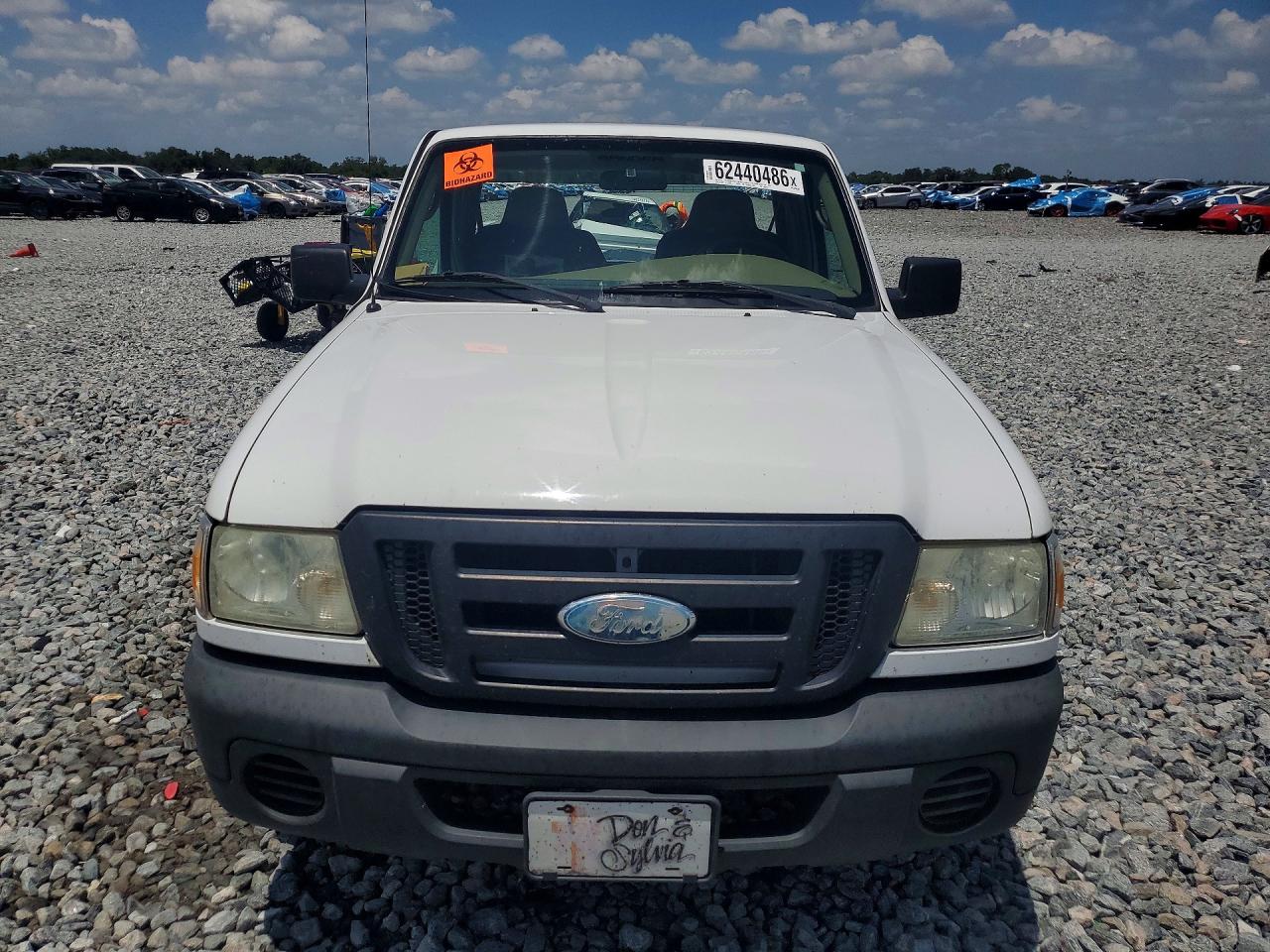 2008 Ford Ranger White vin: 1FTYR10D28PA40276