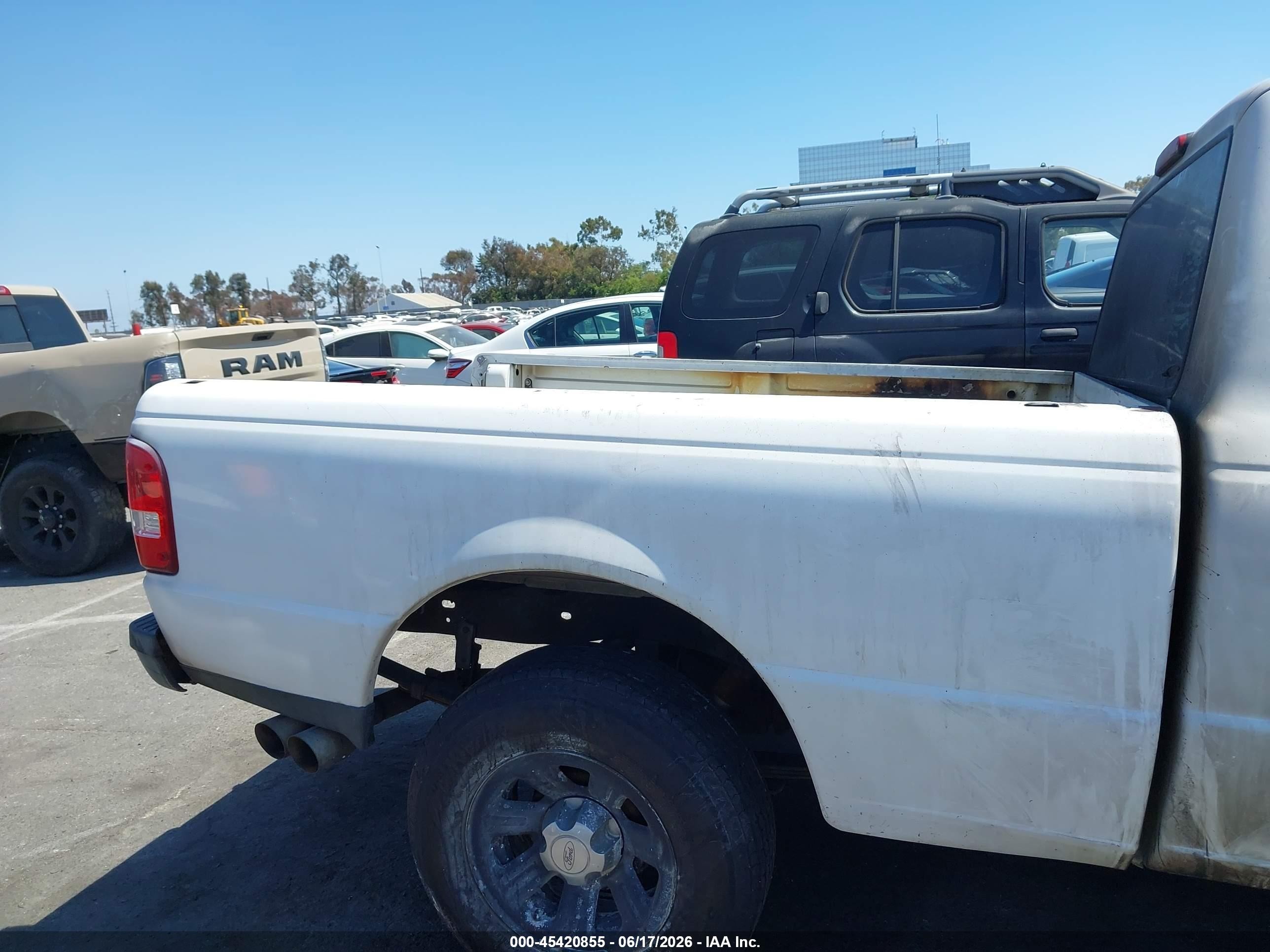 2008 Ford Ranger Xl/xlt White vin: 1FTYR10D28PA81510