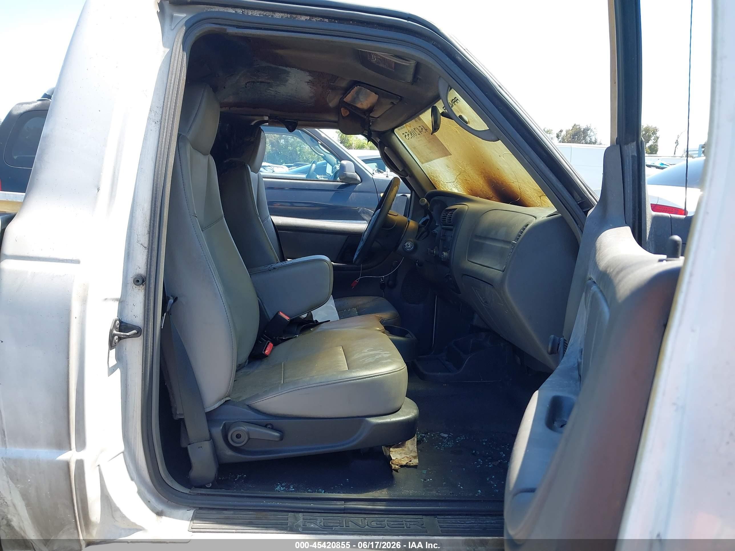 2008 Ford Ranger Xl/xlt White vin: 1FTYR10D28PA81510