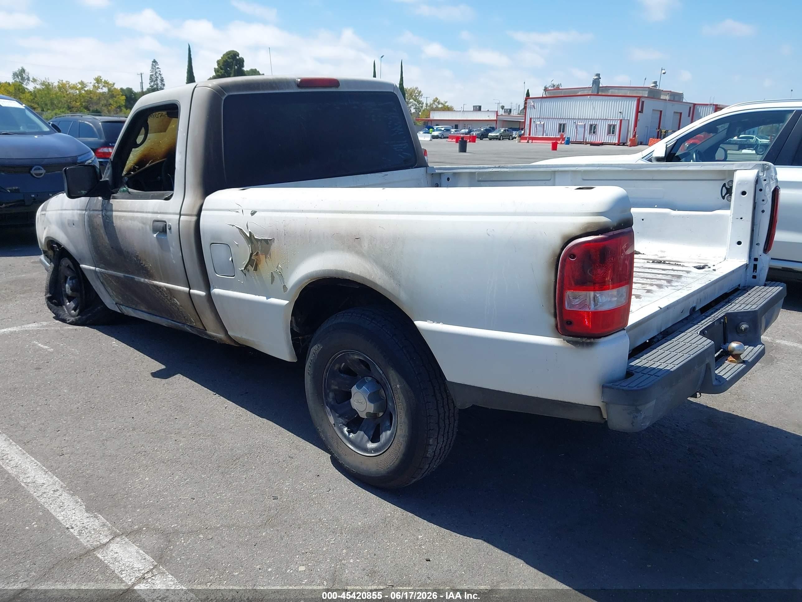 2008 Ford Ranger Xl/xlt White vin: 1FTYR10D28PA81510