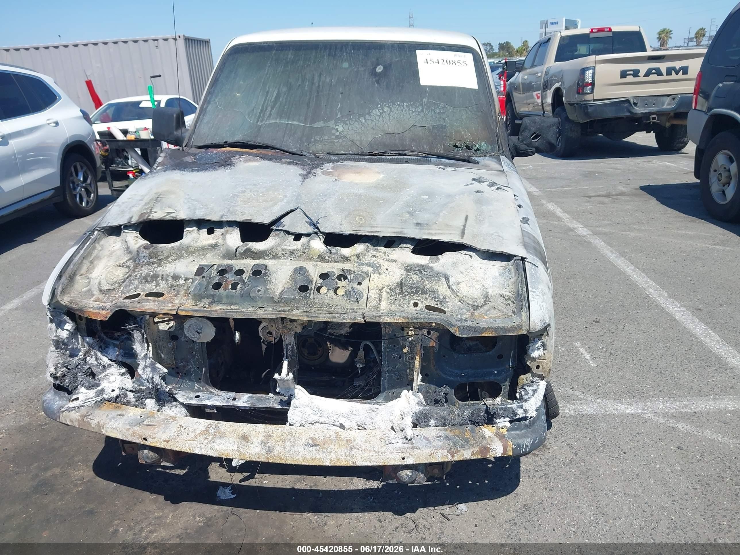 2008 Ford Ranger Xl/xlt White vin: 1FTYR10D28PA81510