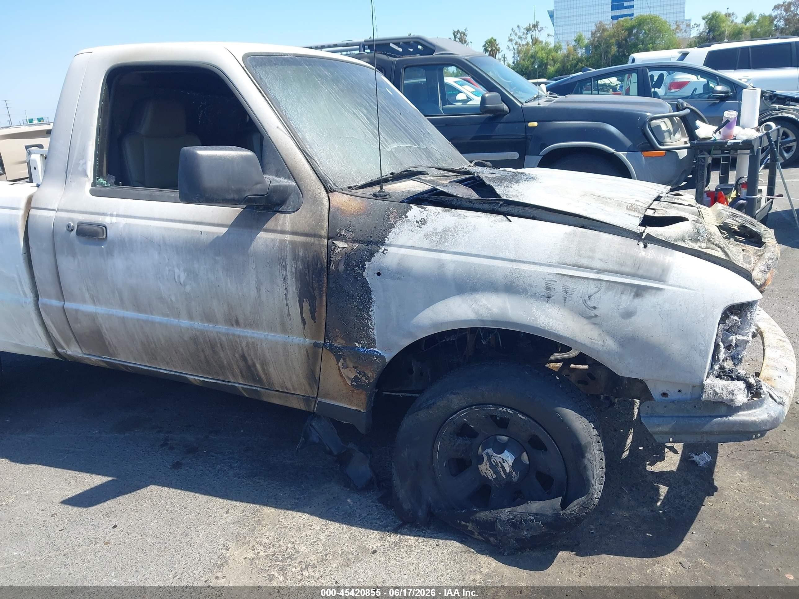 2008 Ford Ranger Xl/xlt White vin: 1FTYR10D28PA81510