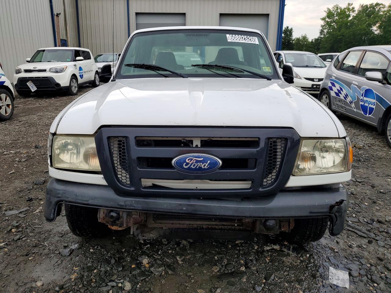 2008 Ford Ranger White vin: 1FTYR10D28PA97321