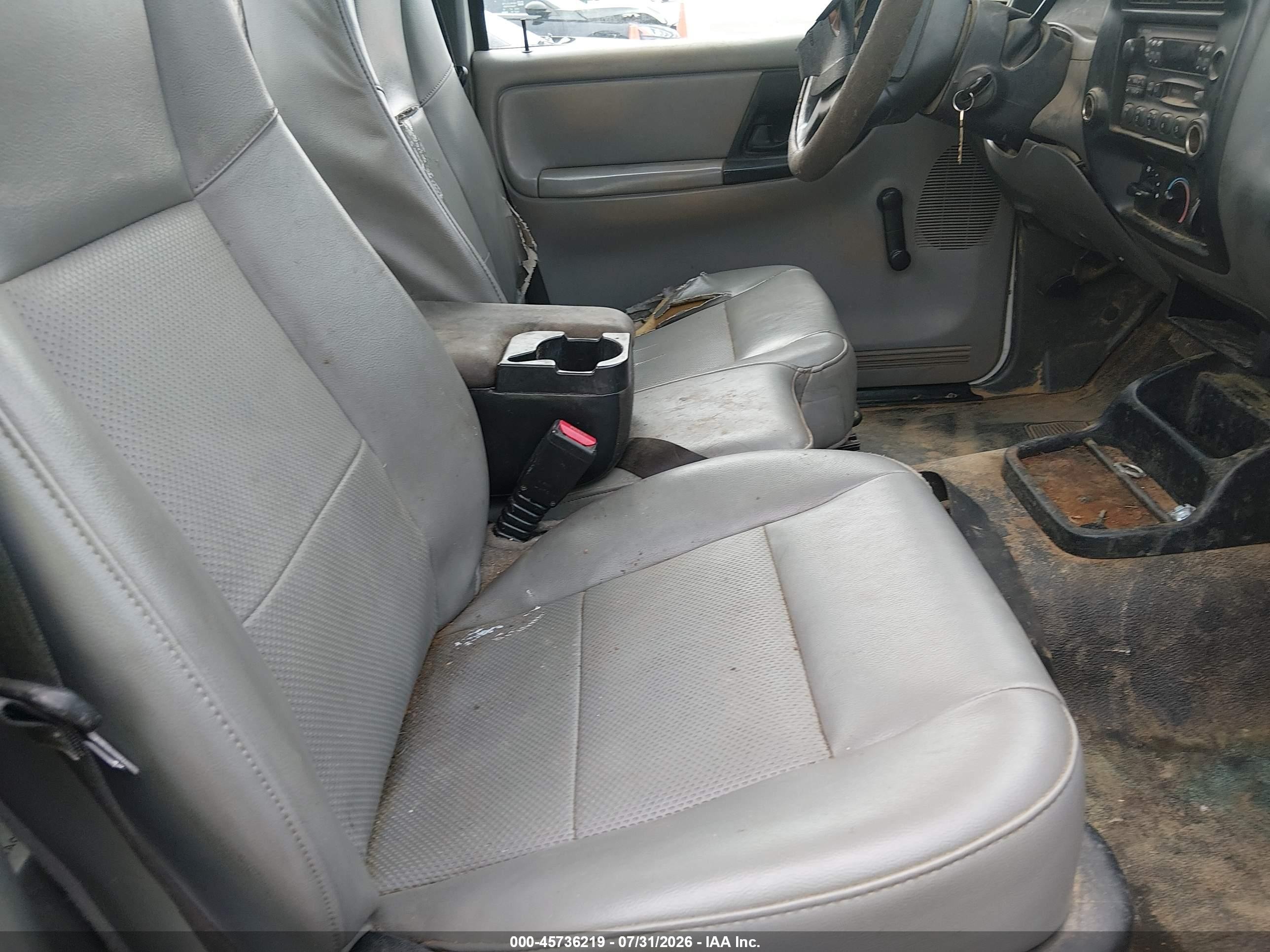 2008 Ford Ranger Xl/xlt White vin: 1FTYR10D28PB03988